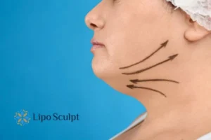 Double chin before and after Hi-Fu treatment 3 Boost your confidence with a Double chin treatment Olney